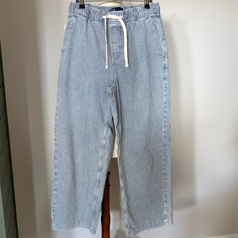 GAP Denim High Rise Wide-Leg Pants